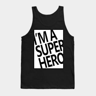 Super hero, Kids art, Kids print, Scandinavian art, Modern art, Wall art, Print, Minimalistic, Modern Tank Top